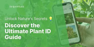 Discover the Ultimate Plant ID Guide - Unlock Nature's Secrets 💡